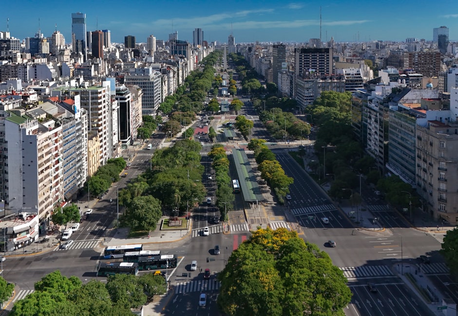 View of Buenos Aires, Finanpunto's operating base